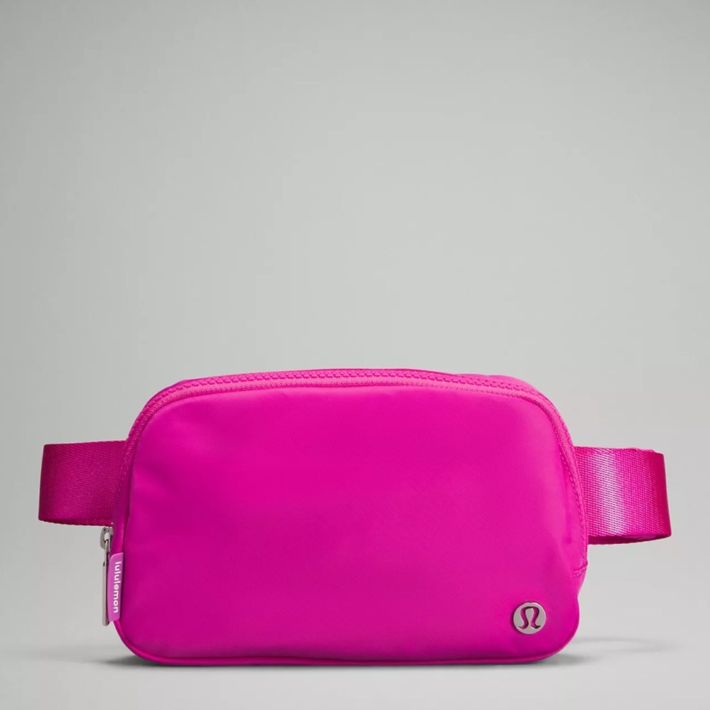 Sonic pink belt bag